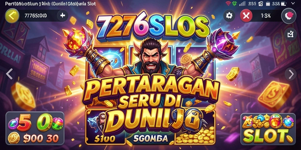 Gameplay seru pertarungan karakter dalam 7276SLOTS.