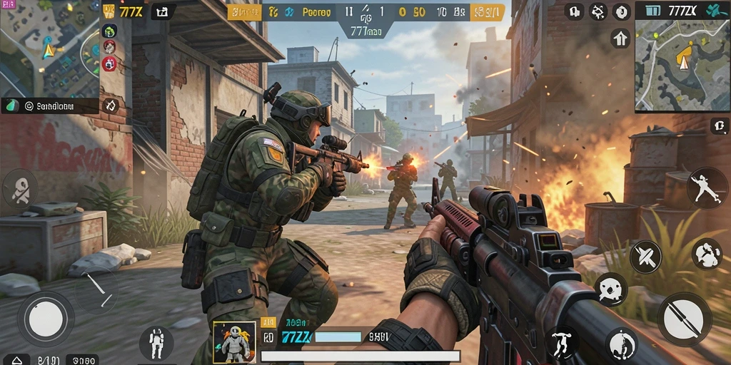 Gameplay menegangkan dalam 777ZX dengan grafis menawan.