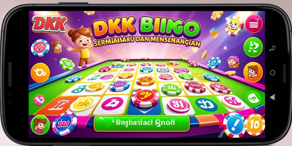 Screenshot gameplay DKK yang menunjukkan keseruan bermain Bingo.