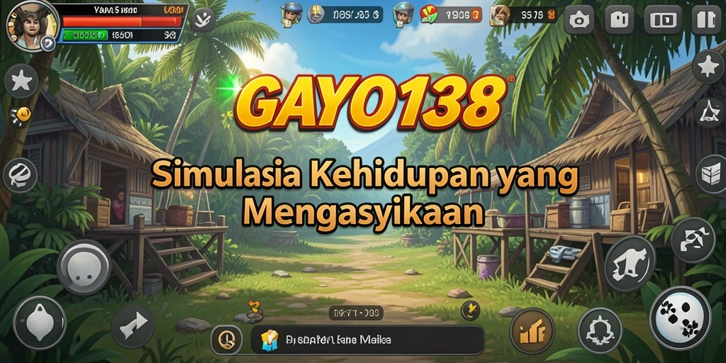 Tangkapan layar menunjukkan gameplay menarik GAYO138 yang penuh warna.
