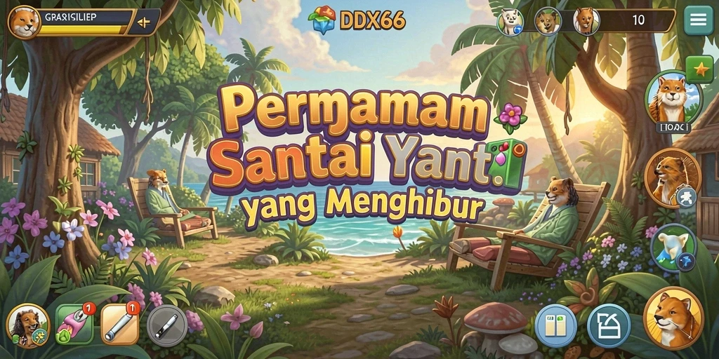 Tampilan gameplay IDX66 yang menghibur dan penuh warna.