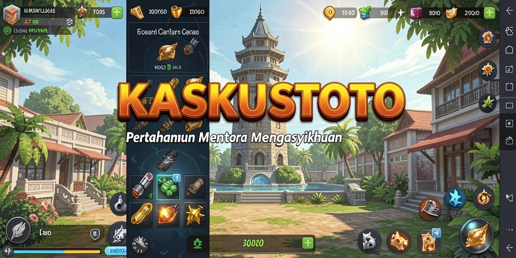 Tampilan gameplay KASKUSTOTO yang seru dan menarik.