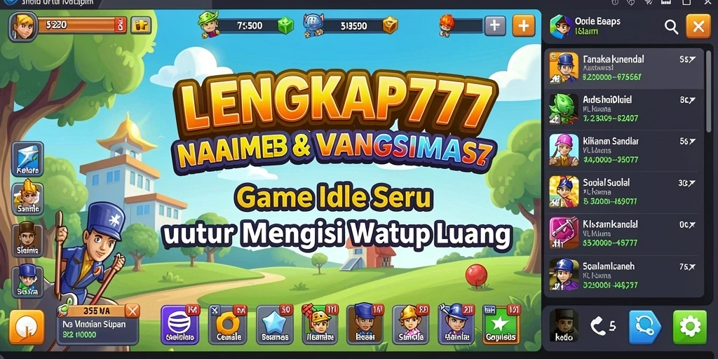 Gameplay <strong>LENGKAP777</strong> yang penuh warna dan menarik.