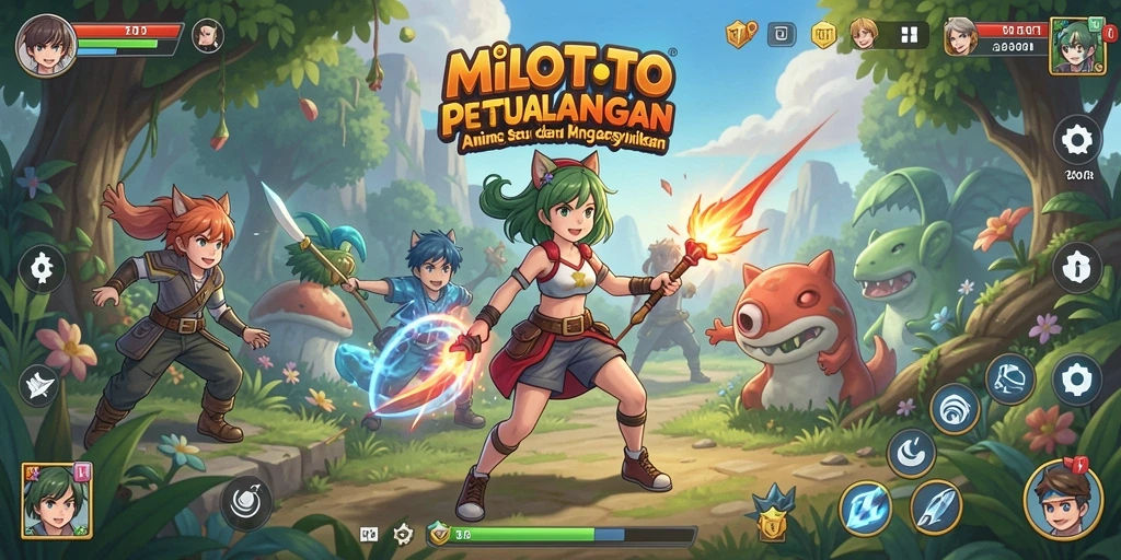 Gameplay MIOTOTO yang menggugah dengan karakter Anime yang unik.