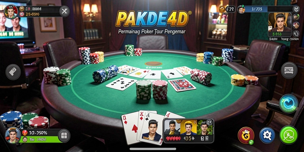 Tampilan gameplay yang seru dan interaktif di PAKDE4D.