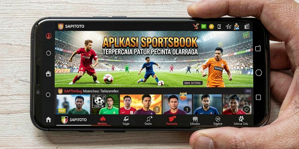 Screenshot SAPITOTO menampilkan tampilan taruhan olahraga yang menarik.