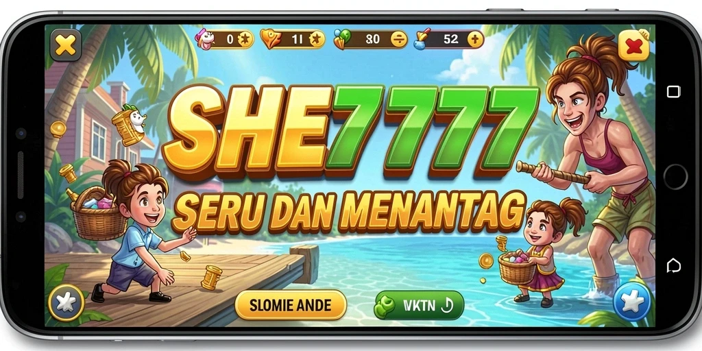Screenshot gameplay seru dari SHE777 yang menampilkan aksi Arcade.