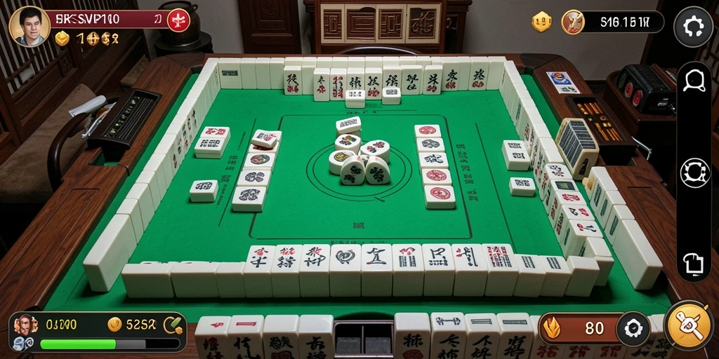 Tampilan gameplay SVIP10 yang menarik dari permainan Mahjong.